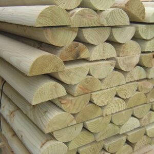 3.6M Half Round Rails